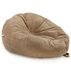 Nagy kordbársony babzsák tiniknek és felnőtteknek