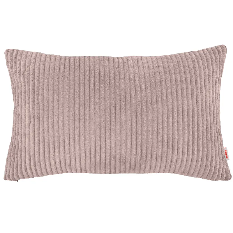 Nagy kordbársony párna ágyra és háttámlának 45×70