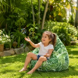 Gyerek outdoor vízálló babzsák L méret