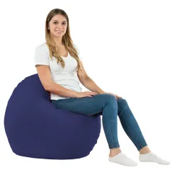 Kerek Monaco Ülőpárna 90 cm Műbőr | Italpouf