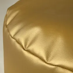 Cilindro Henger Puff Műbőr Arany | Italpouf