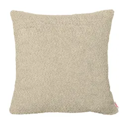 Négyzet Alakú Díszpárna 60 x 60 cm - Bouclé (Báránybőr hatású)