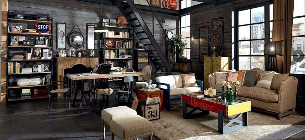 styl industrialny