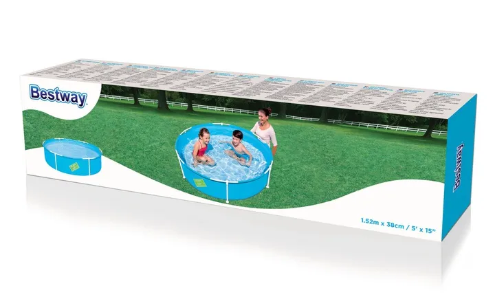 Kerek Vázas Medence Gyerekeknek 152 x 38 cm Bestway 56283 - 3