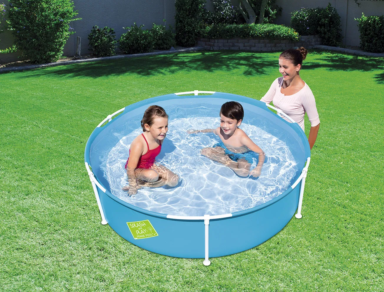 Kerek Vázas Medence Gyerekeknek 152 x 38 cm Bestway 56283 - 4