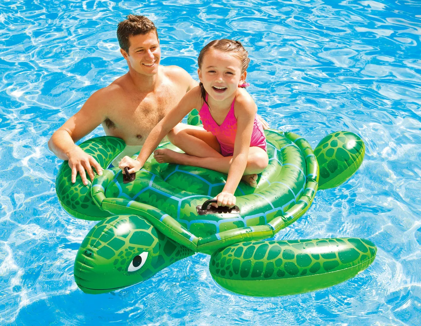 Felfújható Úszó Játék Teknős 150 x 127 cm INTEX 57524 - 5