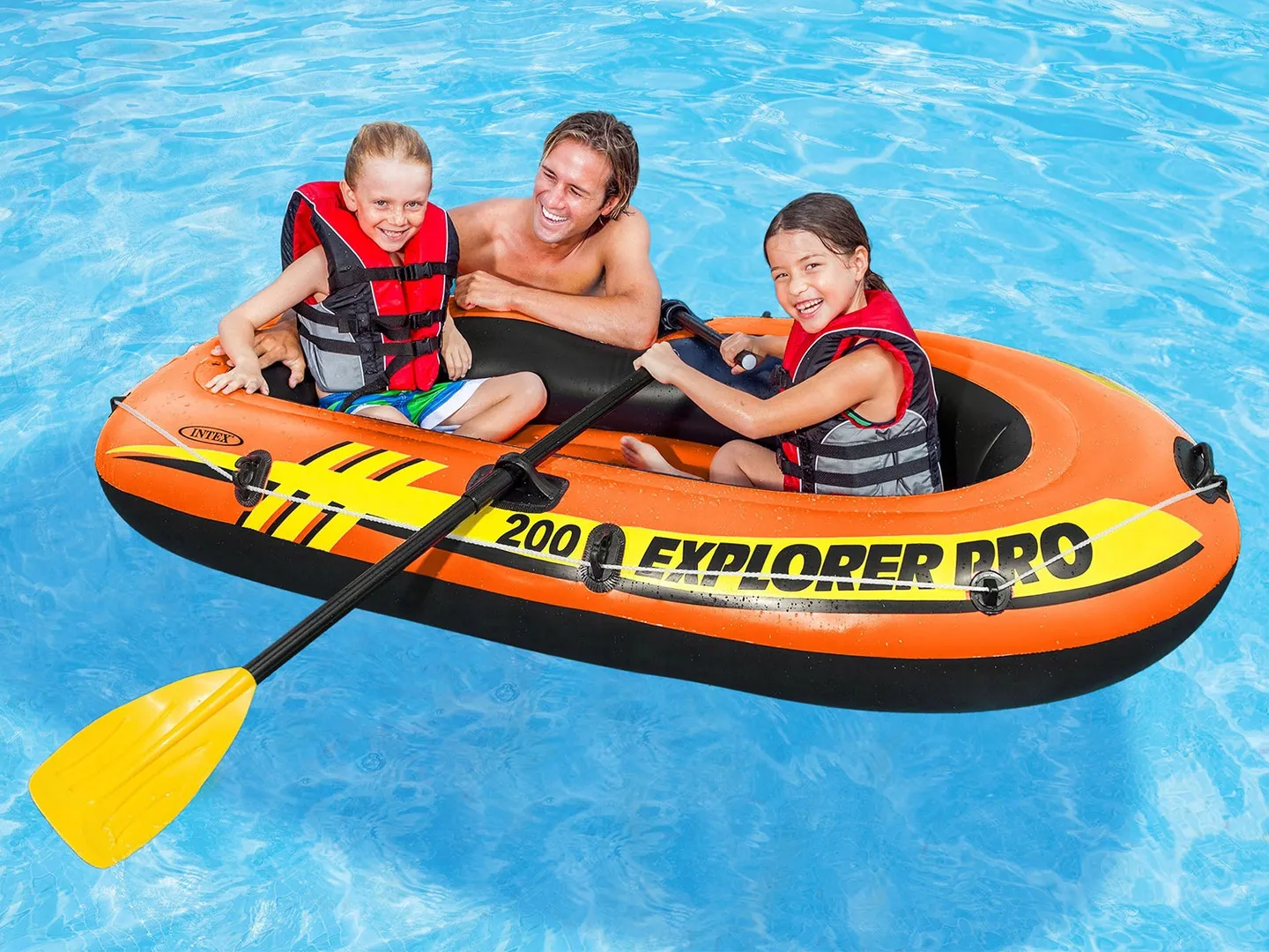 Intex Explorer PRO 200 Felfújható Csónak 196 x 102 x 33 cm 58356 - 3