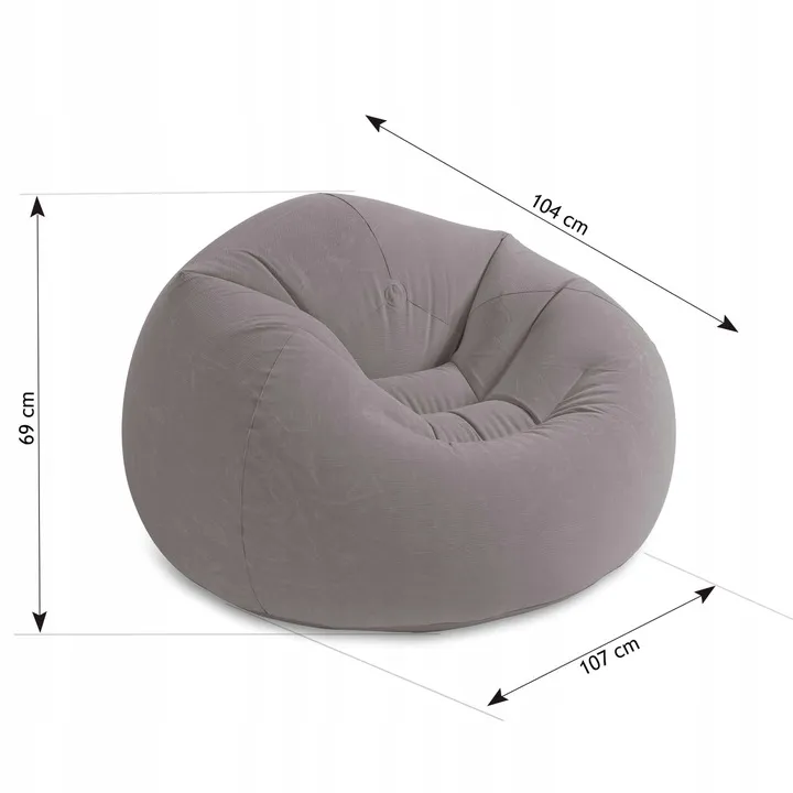 Felfújható fotel puff zsák INTEX 68579 - 5
